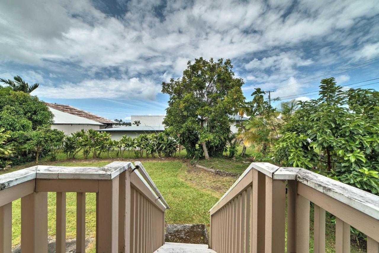 Hawaiian Hideaway With Yard Less Than 2 Miles To Hilo Bay! Esterno foto